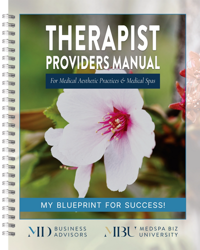 Medical Spa Therapists/Providers Manual
