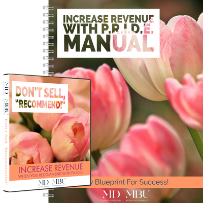 Don't Sell, "Recommend!" Manual & Module for Medi&nbsp;Spa&nbsp;Teams
